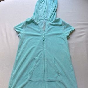 Wonder Nation Teal Kids Bathing Suit Cover